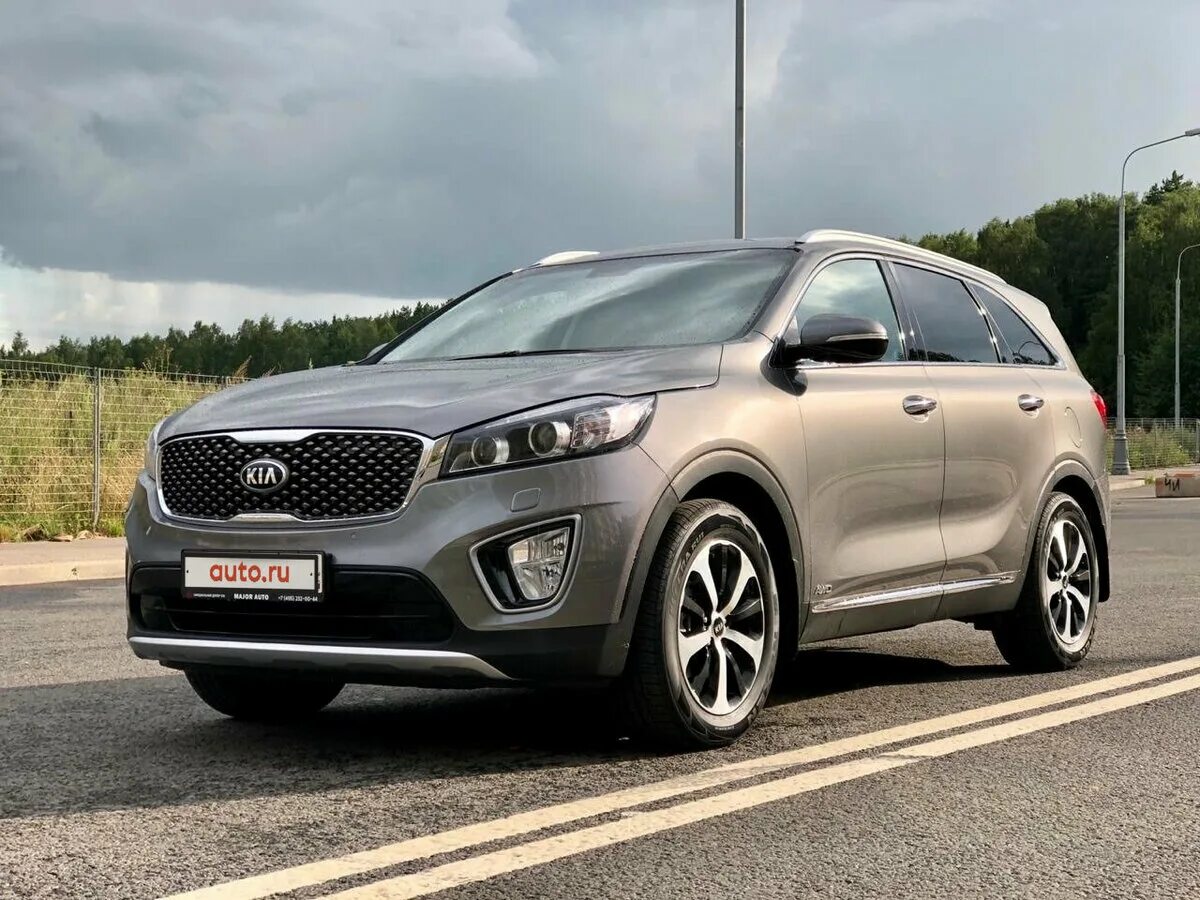 Киа соренто прайм 2017 2.2 фото Купить б/у Kia Sorento III Prime 2.2d AT (200 л.с.) 4WD дизель автомат в Москве: