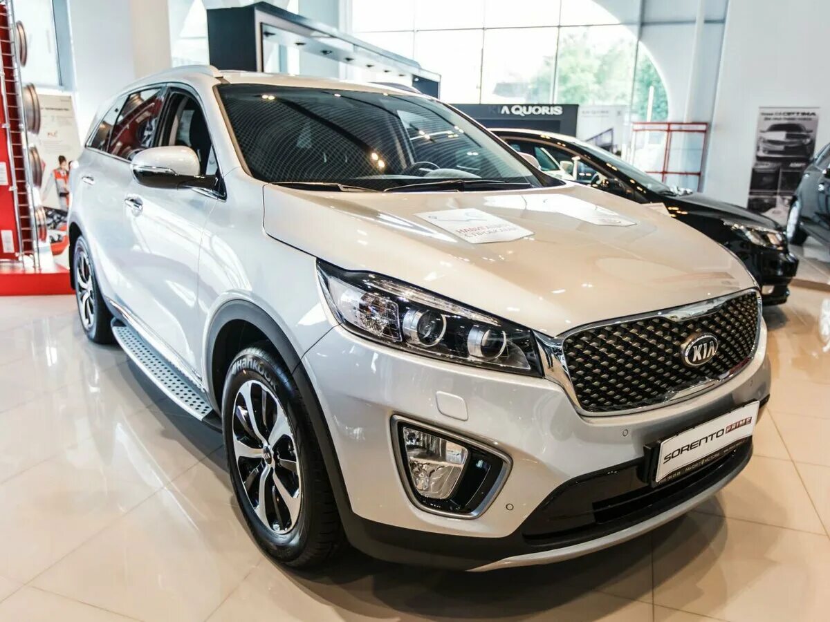 Киа соренто прайм цена новый фото Купить новый Kia Sorento III Prime 2.2d AT (200 л.с.) 4WD дизель автомат в Москв