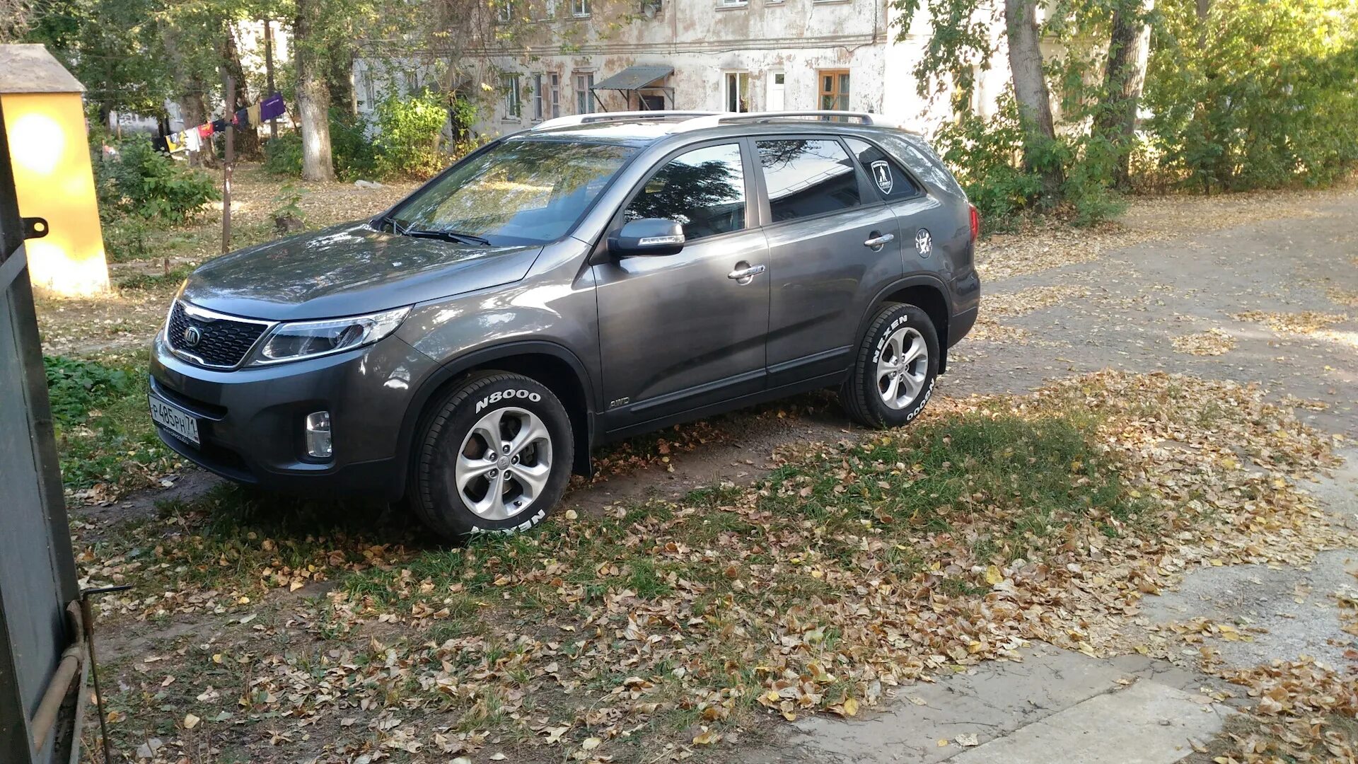 Киа соренто серая фото А просто так - KIA Sorento (2G), 2,4 л, 2014 года просто так DRIVE2