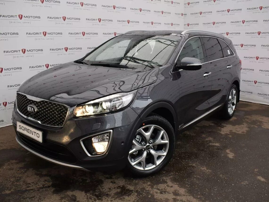 Киа соренто серая фото Купить новый Kia Sorento III Prime 2.2d AT (200 л.с.) 4WD дизель автомат в Москв