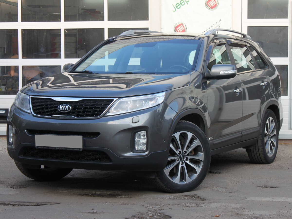 Киа соренто серая фото Купить б/у Kia Sorento II Рестайлинг 2.4 AT (175 л.с.) 4WD бензин автомат в Моск