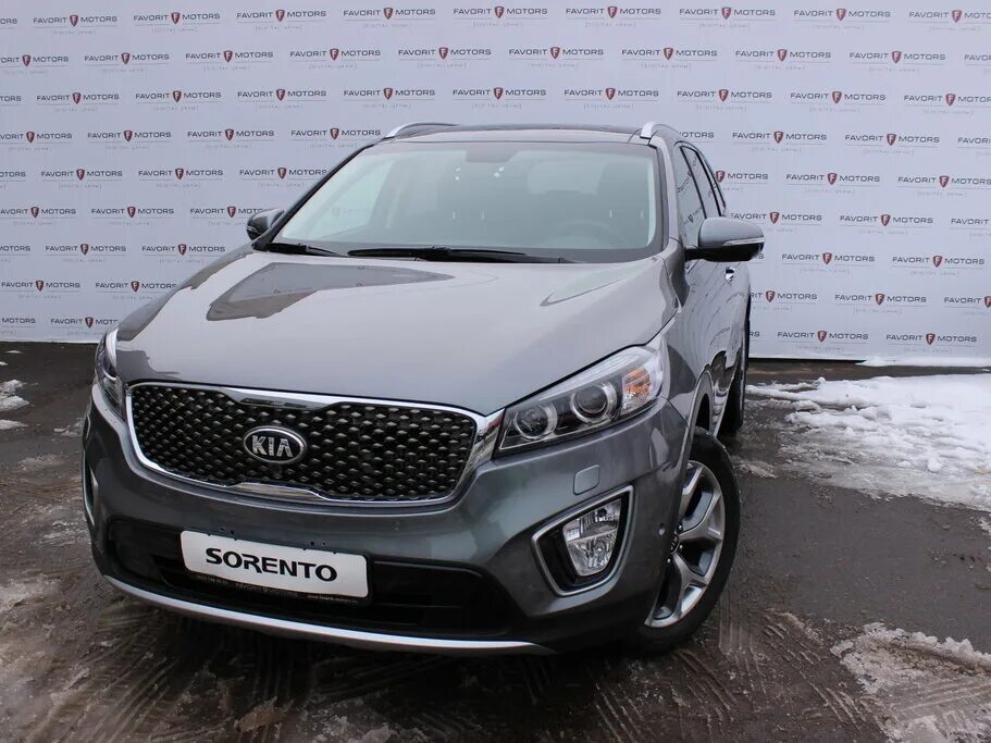 Киа соренто серая фото Купить новый Kia Sorento III Prime 2.2d AT (200 л.с.) 4WD дизель автомат в Москв