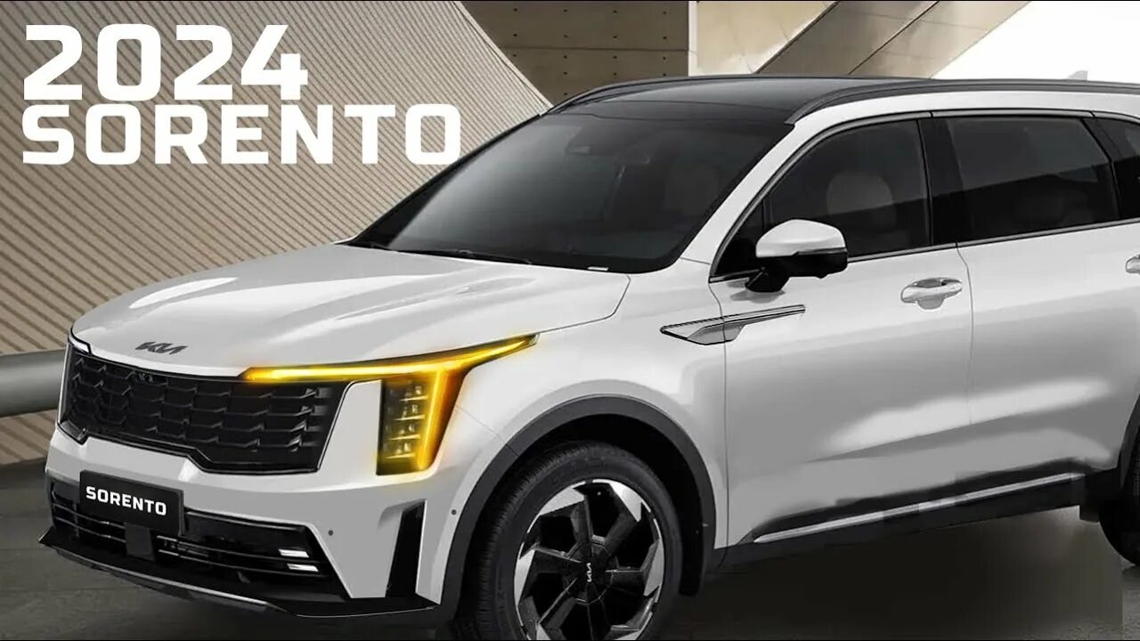 Киа соренто в новом кузове фото The Stunning New Look of the 2024 Kia Sorento SUV Facelift Rendered - YouTube