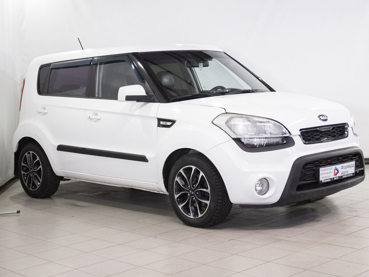 Киа соул 1 фото Купить б/у Kia Soul I Рестайлинг 1.6 AT (140 л.с.) бензин автомат в Тюмени: белы