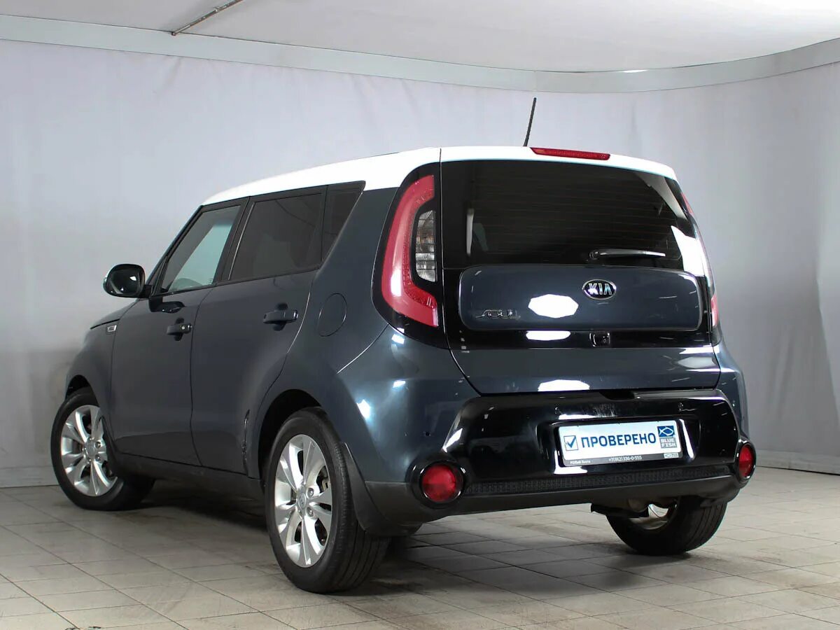 Киа соул 2 фото Купить б/у Kia Soul II 1.6 AT (124 л.с.) бензин автомат в Санкт-Петербурге: сини