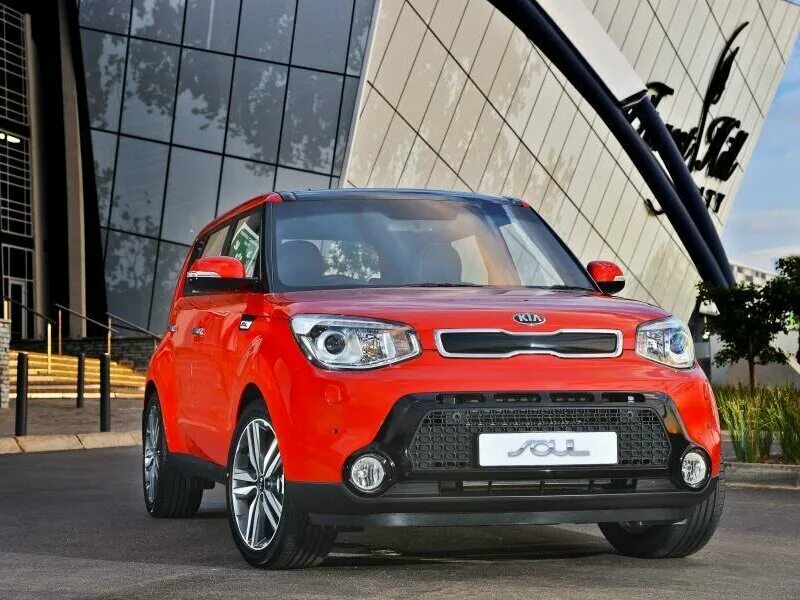 Киа соул 2014 фото Купить б/у Kia Soul II 1.6 AT (132 л.с.) бензин автомат в Москве: красный Киа Со