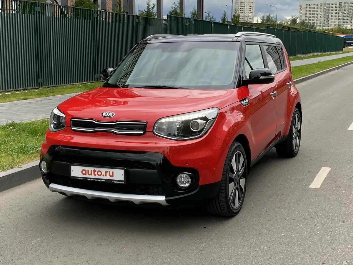 Киа соул 2017 фото Купить б/у Kia Soul II Рестайлинг 1.6 AT (132 л.с.) бензин автомат в Москве: кра