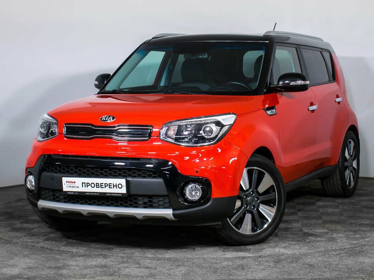 Киа соул 2018 фото Купить б/у Kia Soul II Рестайлинг 2.0 AT (150 л.с.) бензин автомат в Москве: кра