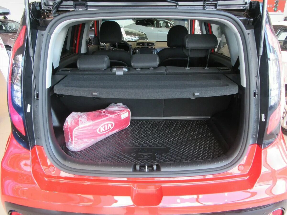 Киа соул багажник фото Купить новый Kia Soul II Рестайлинг 2.0 AT (150 л.с.) бензин автомат в Белгороде