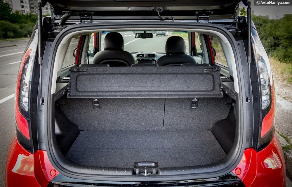 Киа соул багажник фото Тест-драйв Kia Soul 2014: заряжаемся настроением - АвтоМания