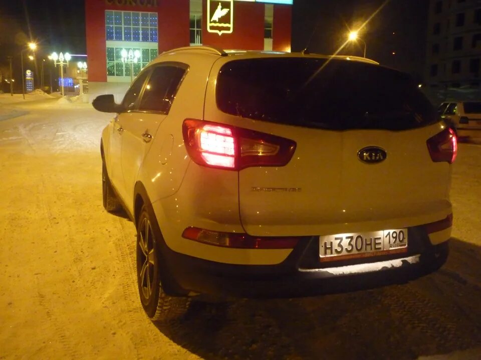 Киа спартак фото Вечерний выгул спартака - KIA Sportage (3G), 2011 года фотография DRIVE2