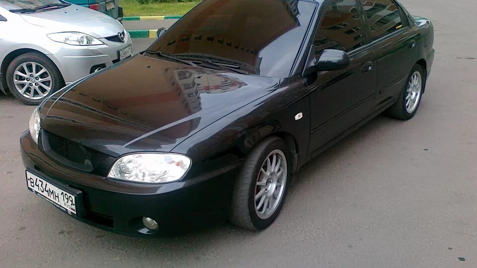 Киа спектра 2008 тюнинг KIA Spectra 1.6 бензиновый 2008 на DRIVE2