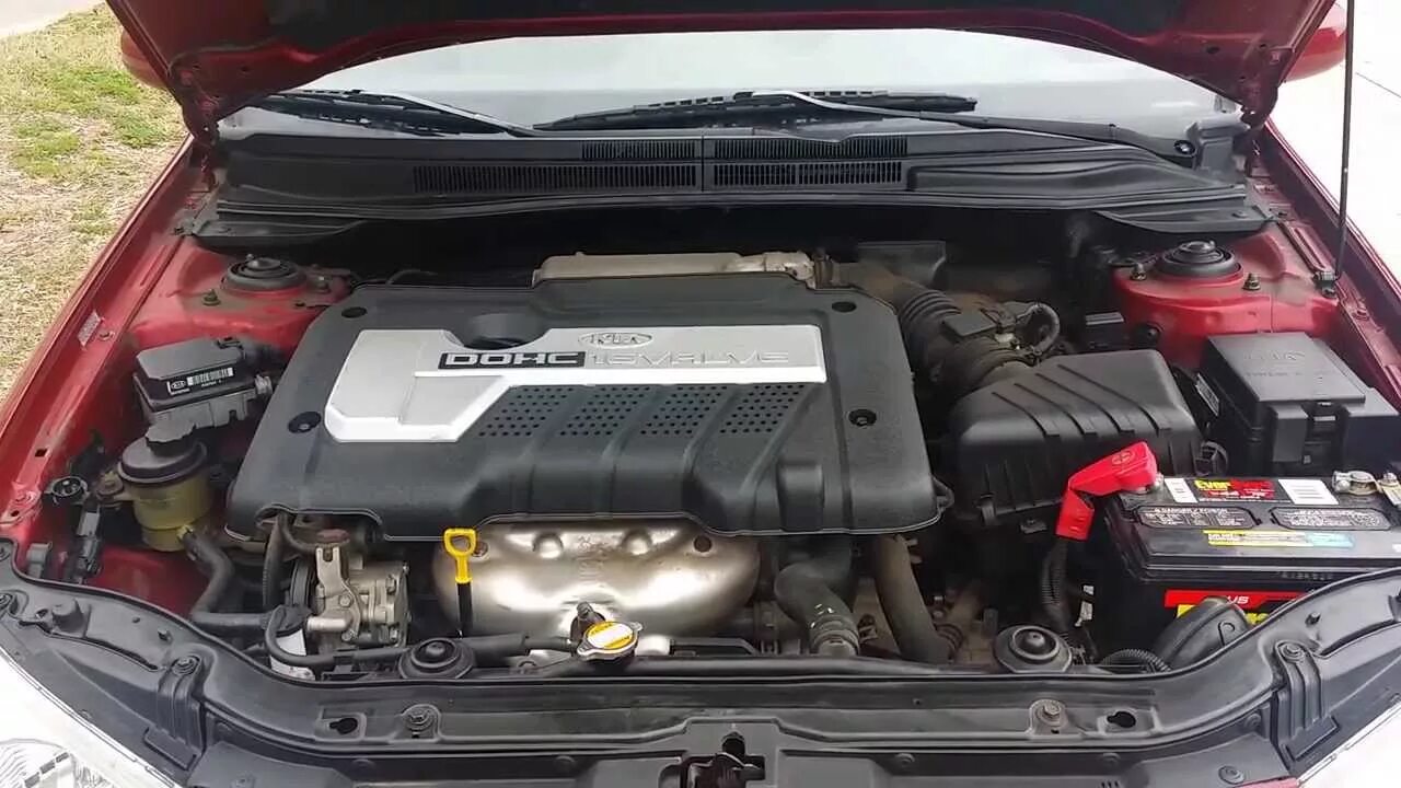 Киа спектра фото двигателя 2006 Kia Spectra (Engine) - YouTube