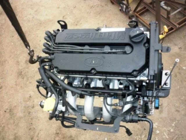 Киа спектра фото двигателя Kia s6d LkbAuto.ru