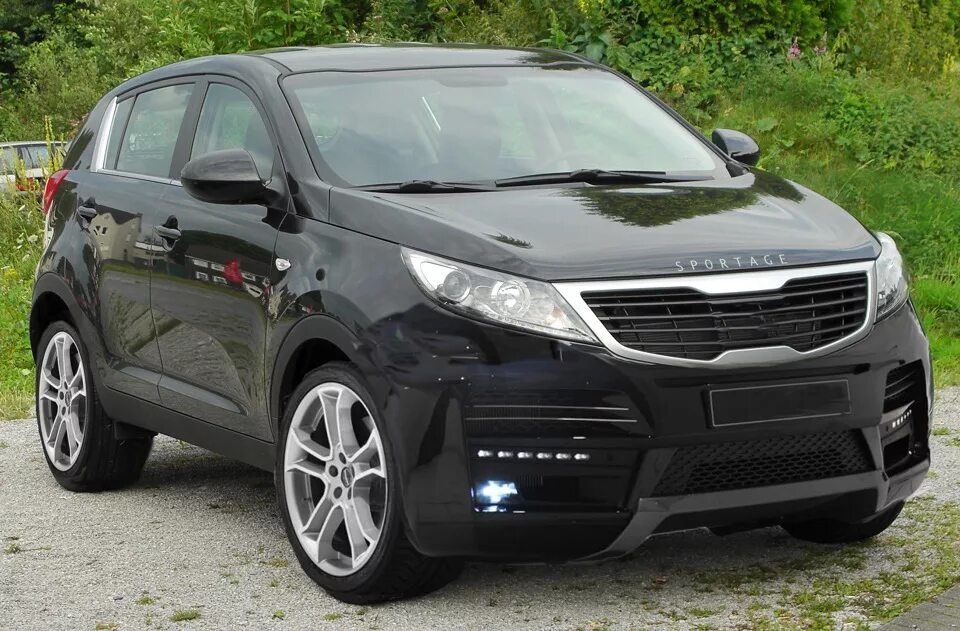 Киа спорт тюнинг Kia Sportage + Range Rover SPORT STARTECH - KIA Sportage (3G), 2 л, 2014 года ст