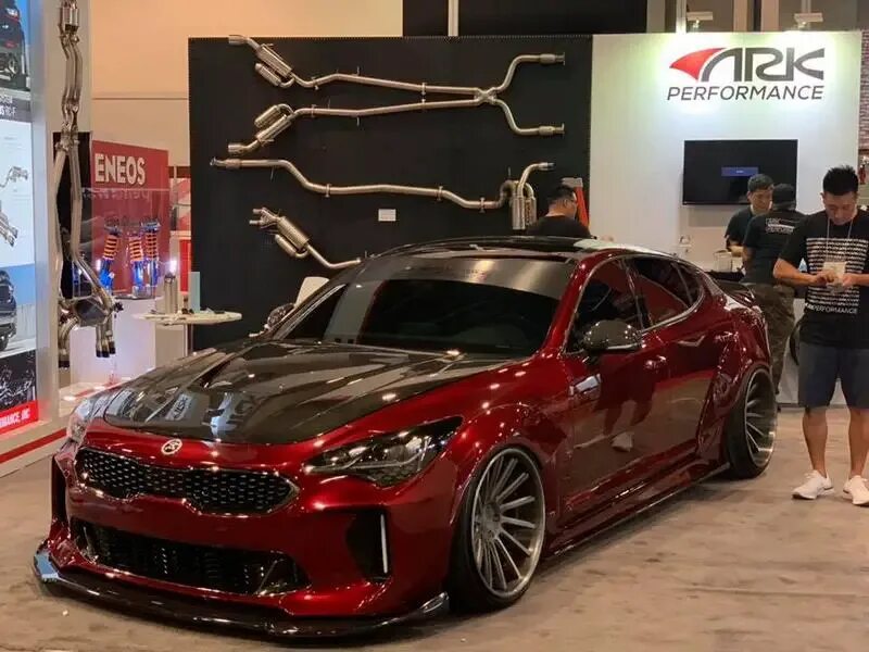 Киа спорт тюнинг Kia Stinger s Legato Widebody Kitom ARK Performance Inc. - tuningblog.eu - Magaz