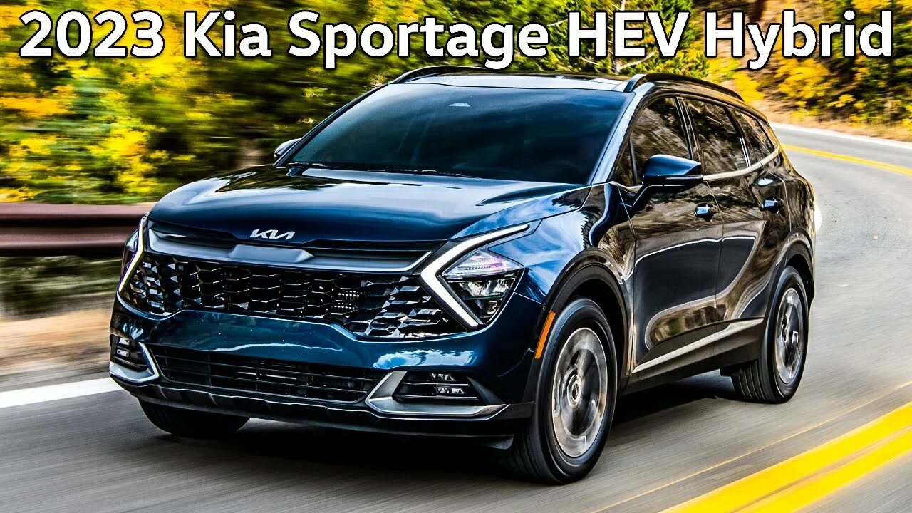 Киа спортаж 2024 фото 2023 Kia Sportage HEV US Spec - YouTube