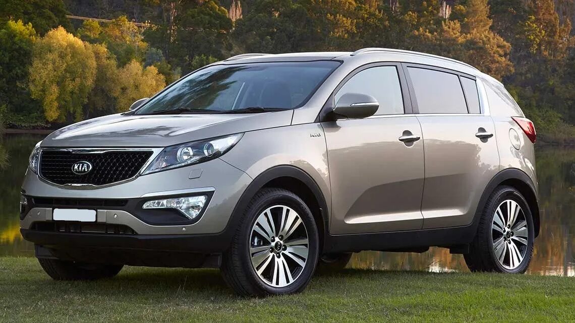 Киа спортаж фото KIA Sportage (3G) 2.0 бензиновый 2014 серебристый на DRIVE2