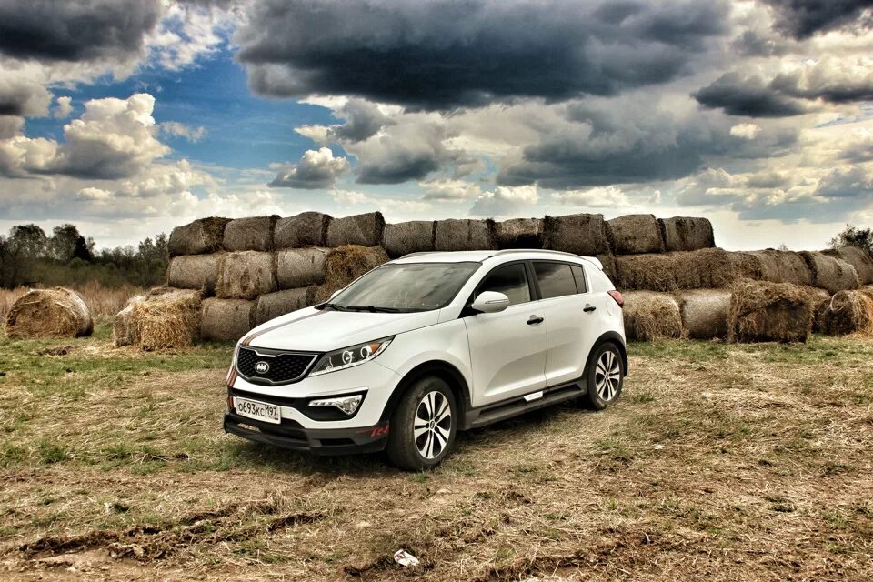 Киа спортаж фото поездка на майские в Волоколамск - KIA Sportage (3G), 2 л, 2011 года фотография 