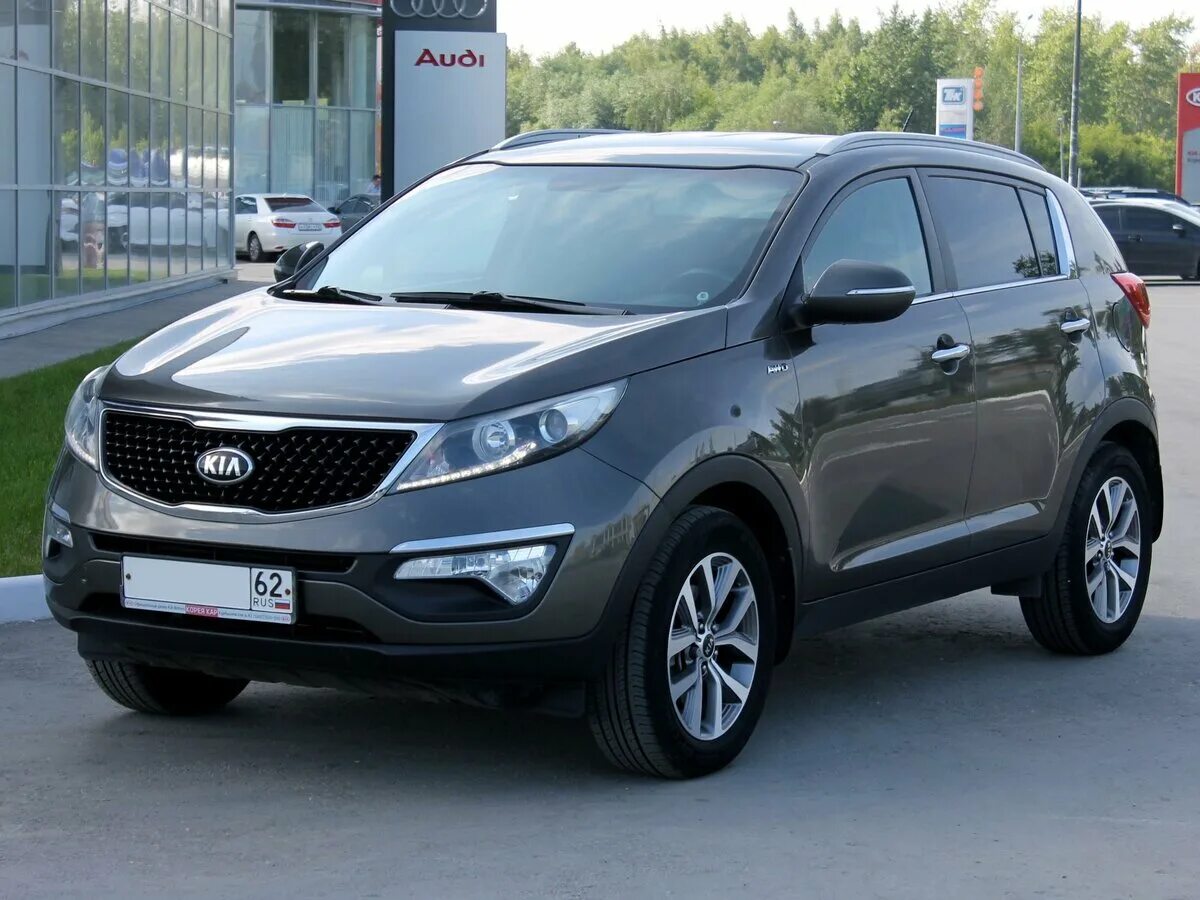 Киа спортаж фото Купить б/у Kia Sportage III Рестайлинг 2.0 AT (150 л.с.) 4WD бензин автомат в Ря