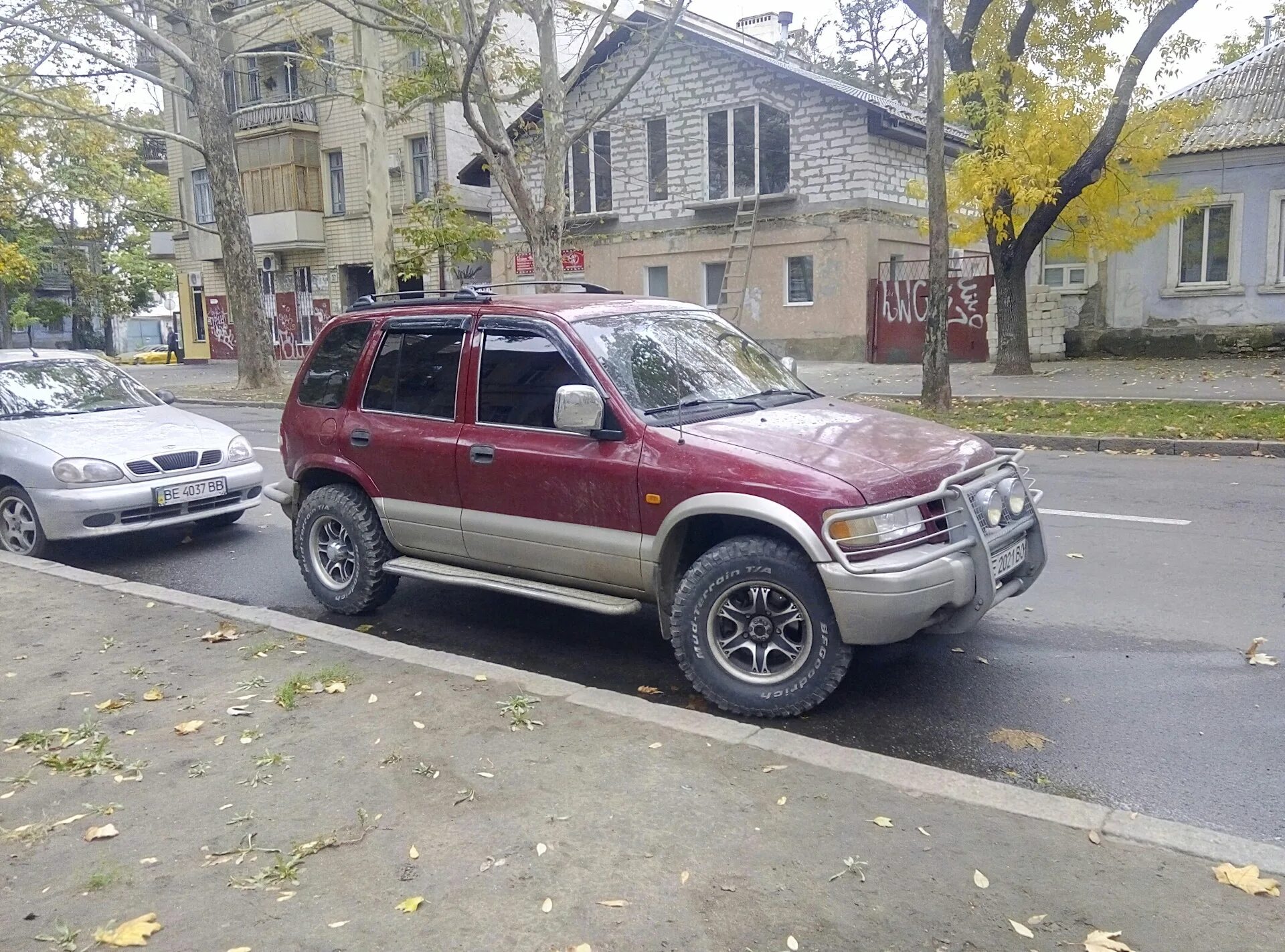 Киа спортейдж 1 тюнинг фото поставил рейлинги - KIA Sportage (1G), 2 л, 1998 года тюнинг DRIVE2