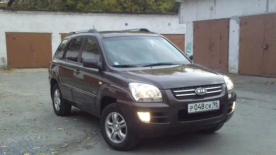 Киа спортейдж 2010 год фото KIA Sportage (2G) 2.0 бензиновый 2007 Chocolate life на DRIVE2