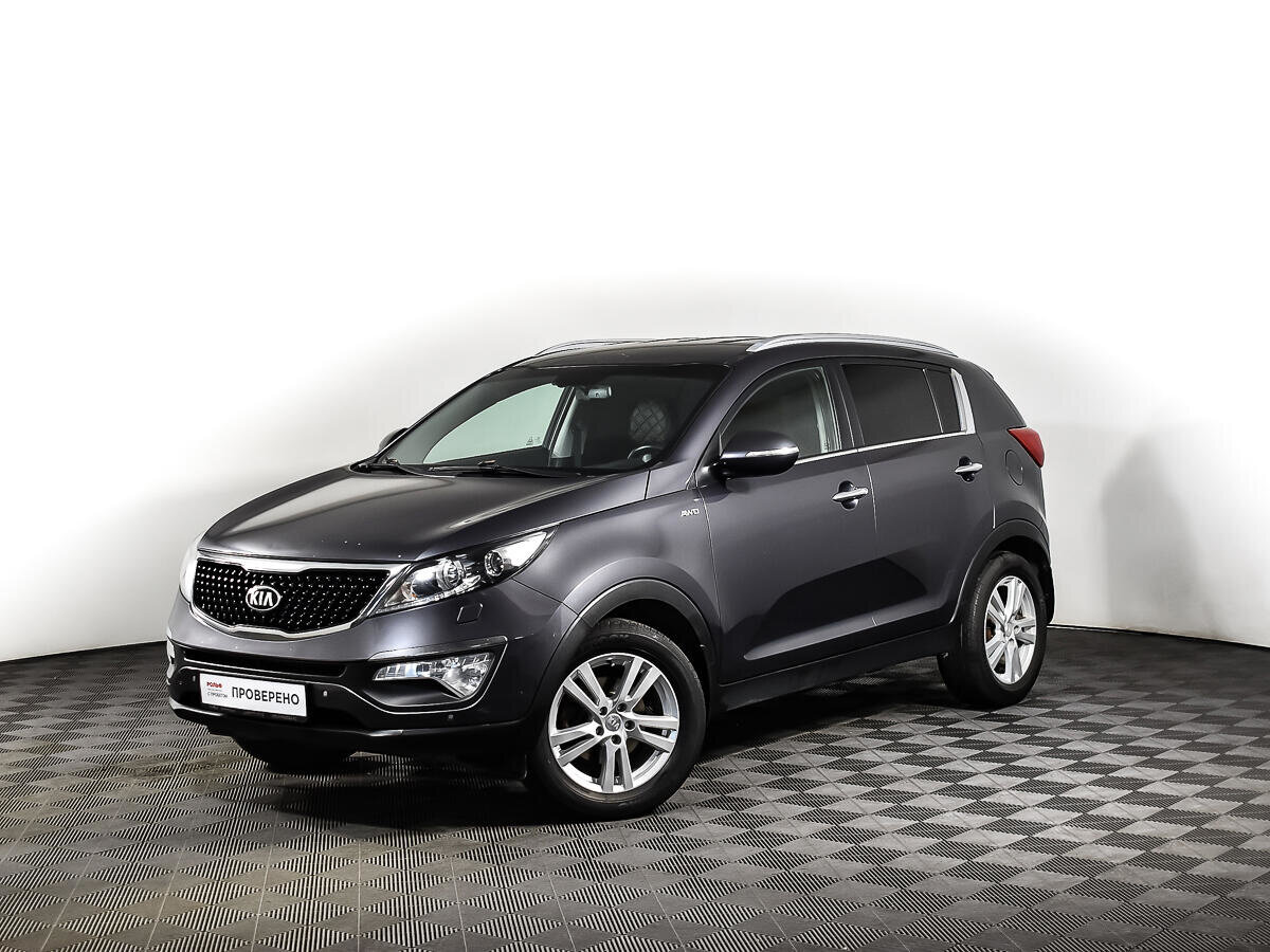 Киа спортейдж 2014 фото Купить б/у Kia Sportage III Рестайлинг 2.0 AT (150 л.с.) 4WD бензин автомат в Мо