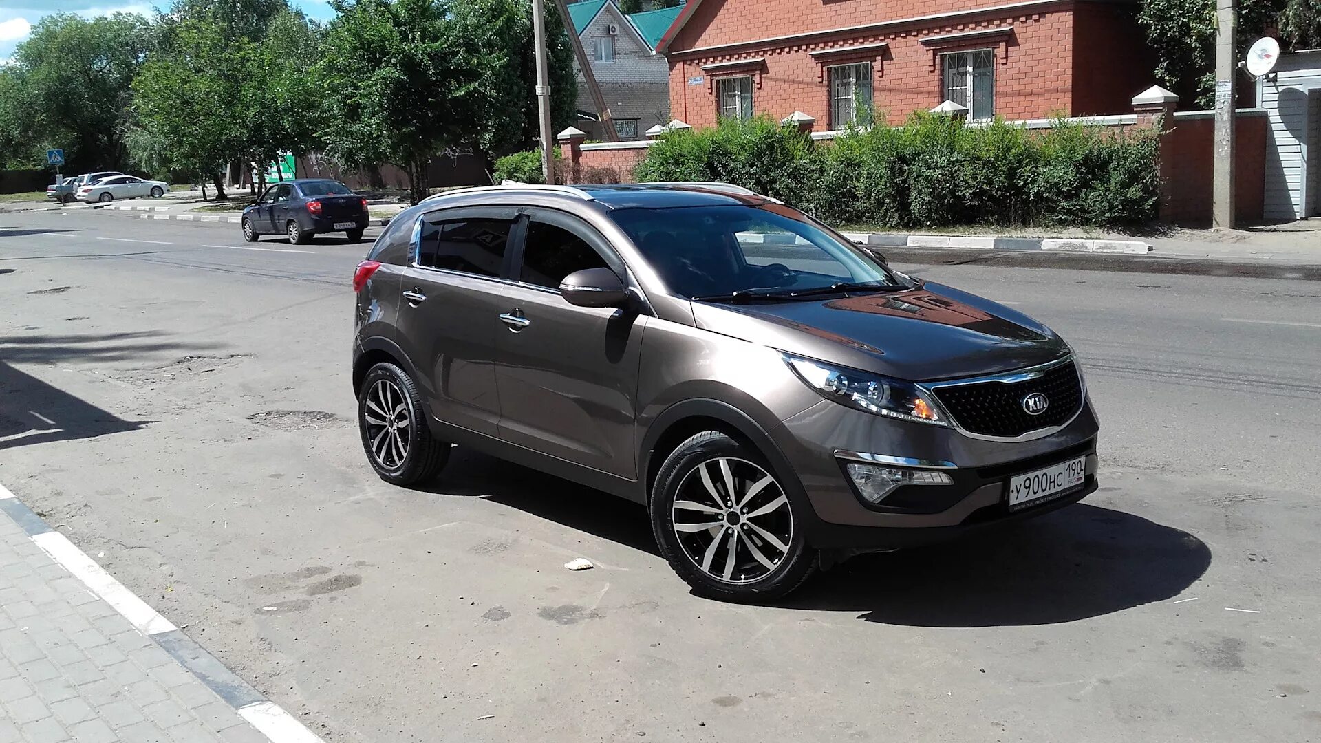 Киа спортейдж 3 фото KIA Sportage (3G) 2.0 бензиновый 2013 коричневый металик на DRIVE2