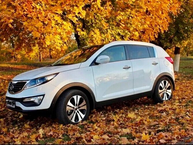 Киа спортейдж 3 фото Купить б/у Kia Sportage III 2.0d AT (184 л.с.) 4WD дизель автомат в Воронеже: бе