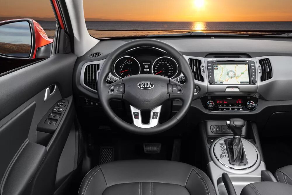 Киа спортейдж 3 фото салона Какой ты был. Тест-драйв Kia Sportage :: Autonews