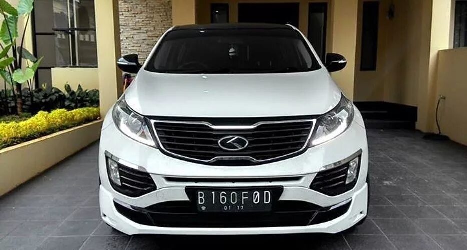 Киа спортейдж 3 тюнинг двигателя Передняя юбка "Zest Design" на Kia Sportage - DRIVE2