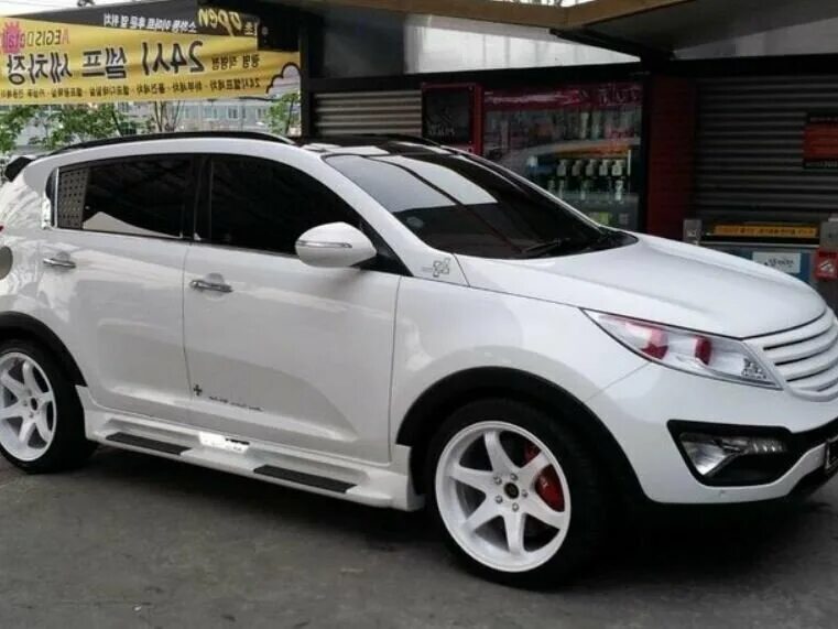 Киа спортейдж 3 тюнинг двигателя Купить б/у Kia Sportage IV 2.0 AT (150 л.с.) 4WD бензин автомат в Москве: белый 