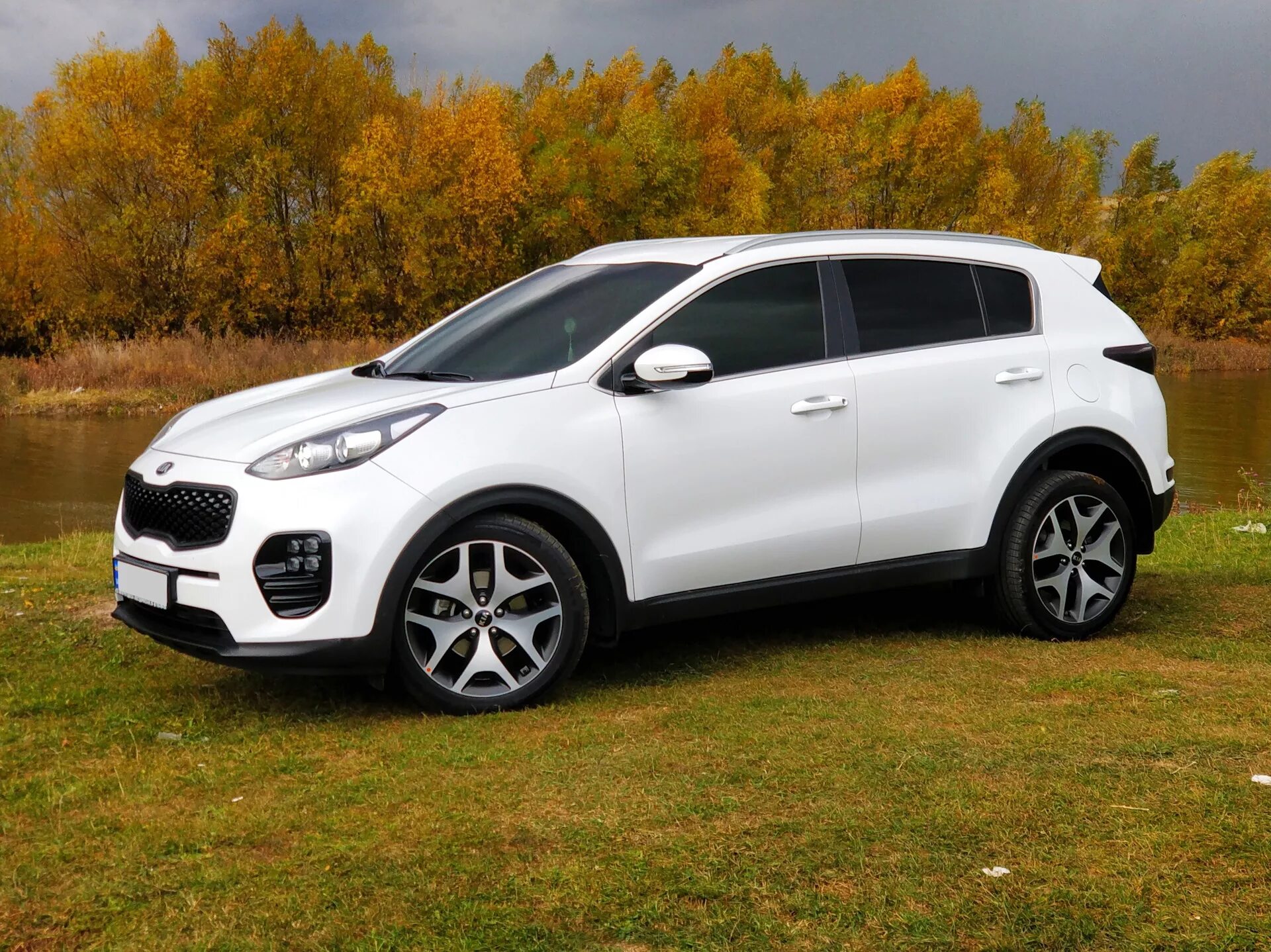 Киа спортейдж 4 фото Диски R19 - KIA Sportage (4G), 1,7 л, 2017 года колёсные диски DRIVE2