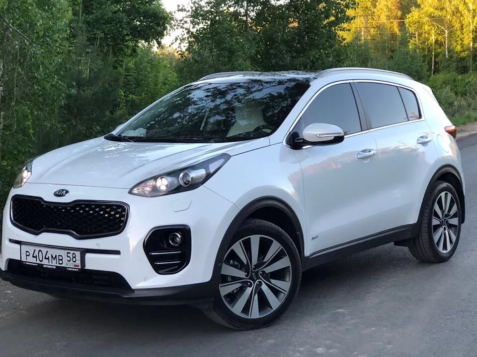 Киа спортейдж 4 фото Тонировка, первая Мойка и небольшая фотосессия - KIA Sportage (4G), 2 л, 2018 го