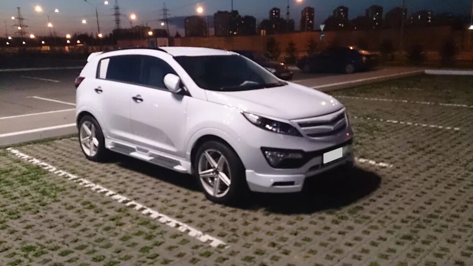 Киа спортейдж тюнинг фото JSW Style - KIA Sportage (3G), 2 л, 2013 года тюнинг DRIVE2