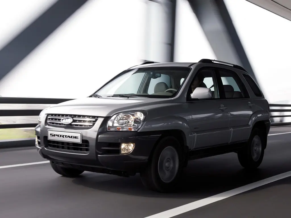 Киа спортейдж все поколения фото Kia Sportage 2004, 2005, 2006, 2007, джип/suv 5 дв., 2 поколение, KM технические