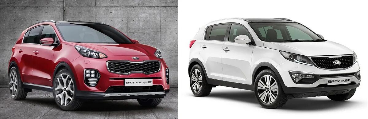 Киа спортейдж все поколения фото Какое поколение Kia Sportage интереснее 3 или 4