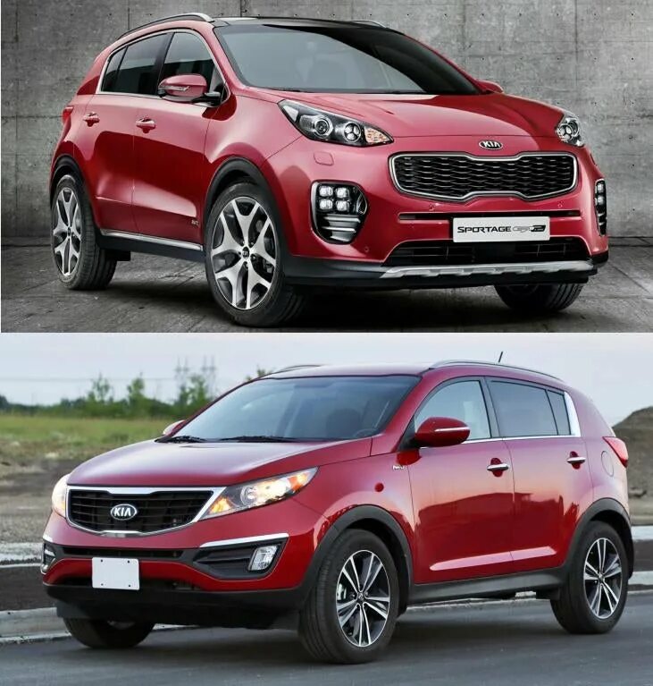 Киа спортейдж все поколения фото Sportage третьего поколения