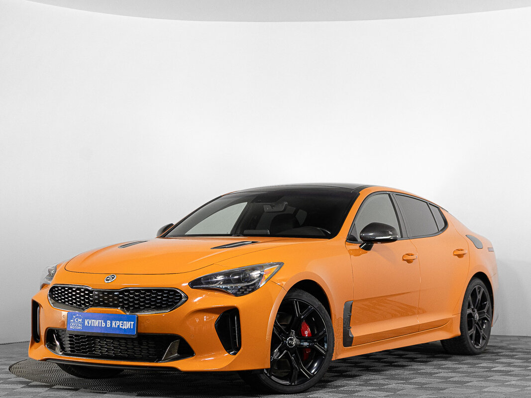 Киа стингер 2019 тюнинг Купить б/у Kia Stinger I 3.3 AT (370 л.с.) 4WD бензин автомат в Перми: оранжевый