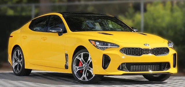 Киа стингер желтый цвет фото 2018 Kia Stinger - Learning From the Best Autopolis