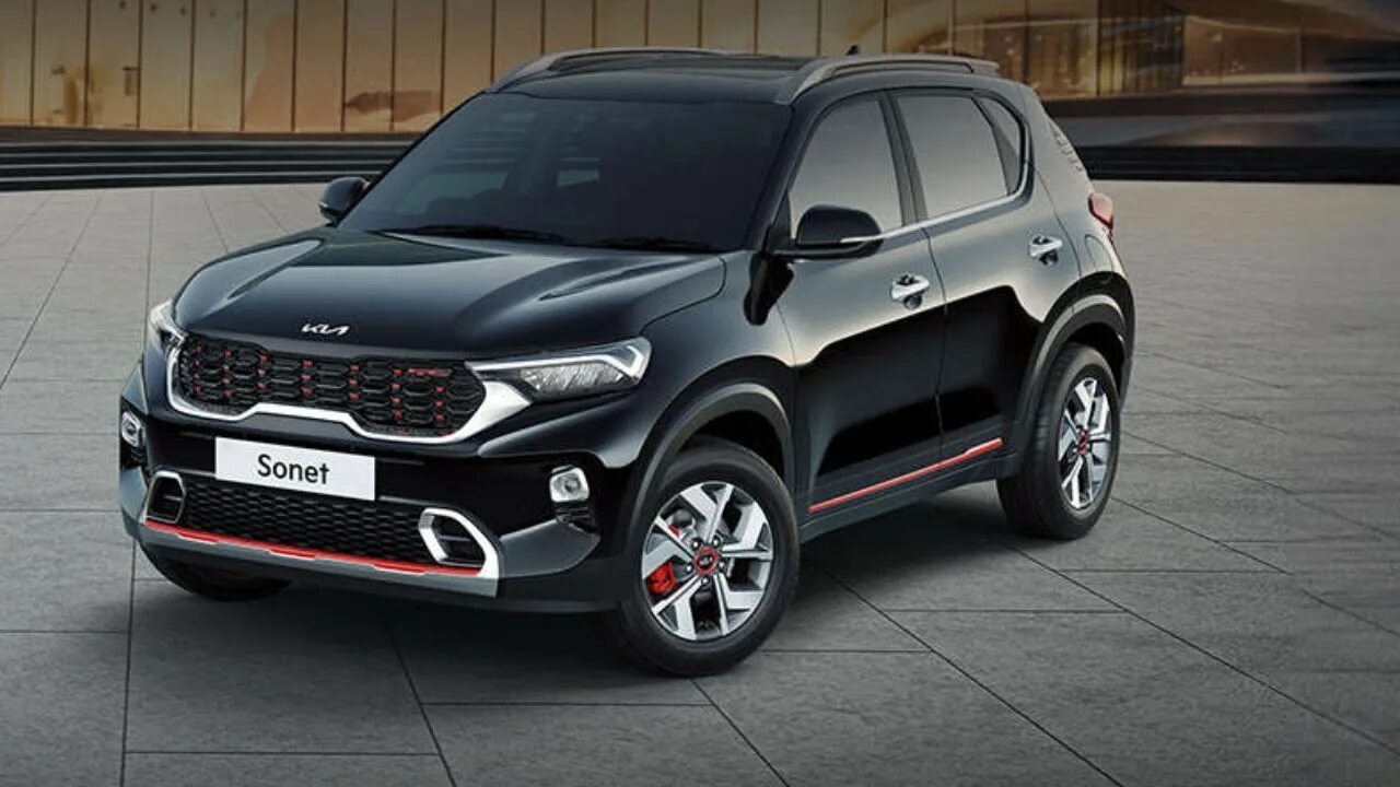 Киа цена 2020 фото Kia Sonet HTK+ Petrol MT with Electric Sunroof Launched at Rs 9.76 Lakh in India