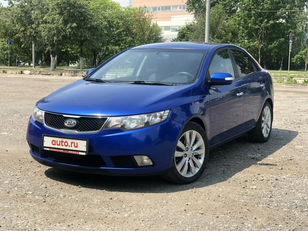 Киа церато 2010 года фото Купить б/у Kia Cerato II 4-speed 2.0 AT (156 л.с.) бензин автомат в Москве: сини