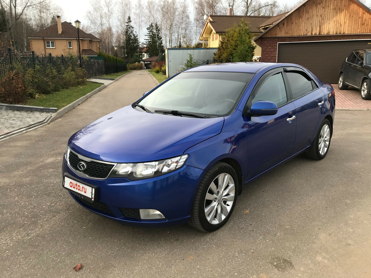 Киа церато 2010 года фото Купить б/у Kia Cerato II 6-speed 2.0 AT (156 л.с.) бензин автомат в Москве: сини