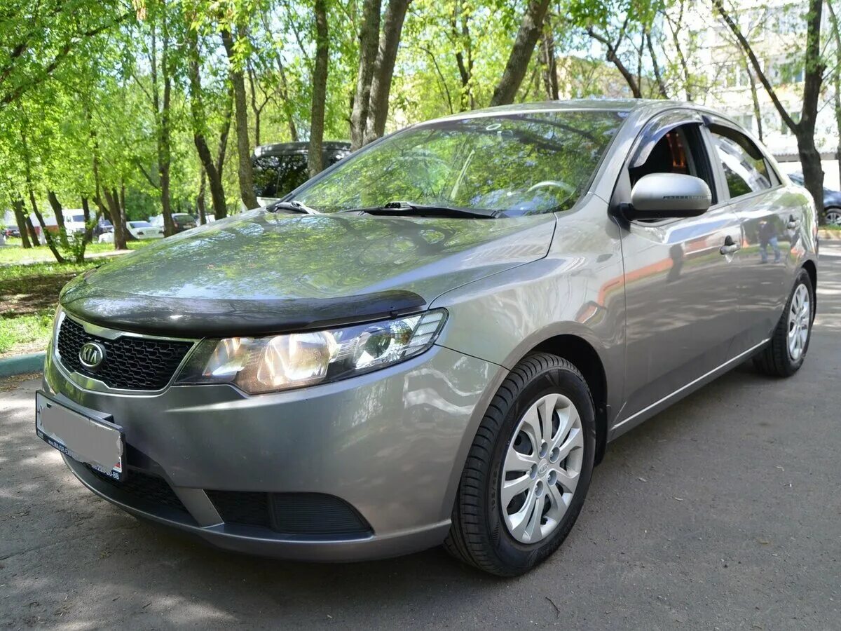 Киа церато 2012 года фото Купить б/у Kia Cerato II 6-speed 1.6 MT (126 л.с.) бензин механика в Москве: сер