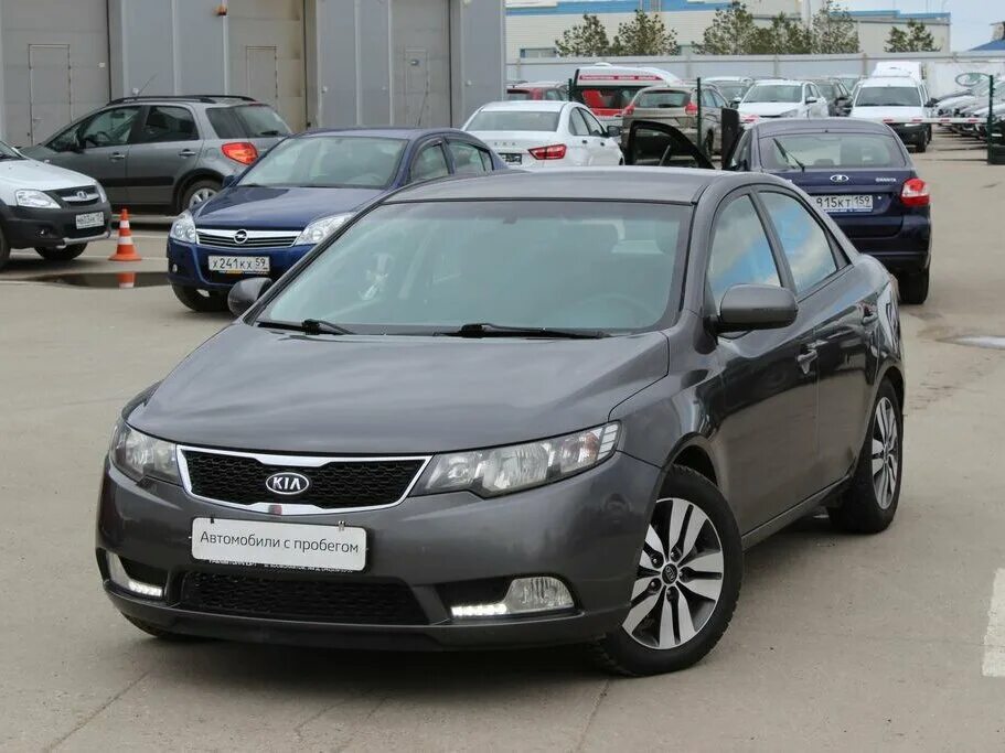 Киа церато 2012 года фото Купить б/у Kia Cerato II 6-speed 1.6 AT (126 л.с.) бензин автомат в Перми: серый