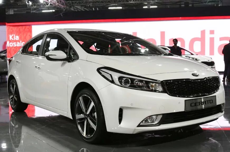 Киа церато 2018 фото Kia Cerato on display at Auto Expo 2018 Autocar India