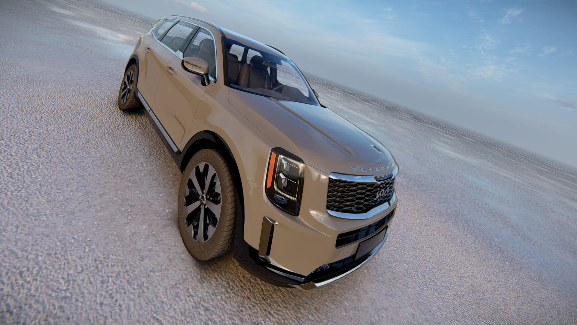 Киа теллурайд фото Kia Telluride 2022 - 3D Model by AlphaGroup