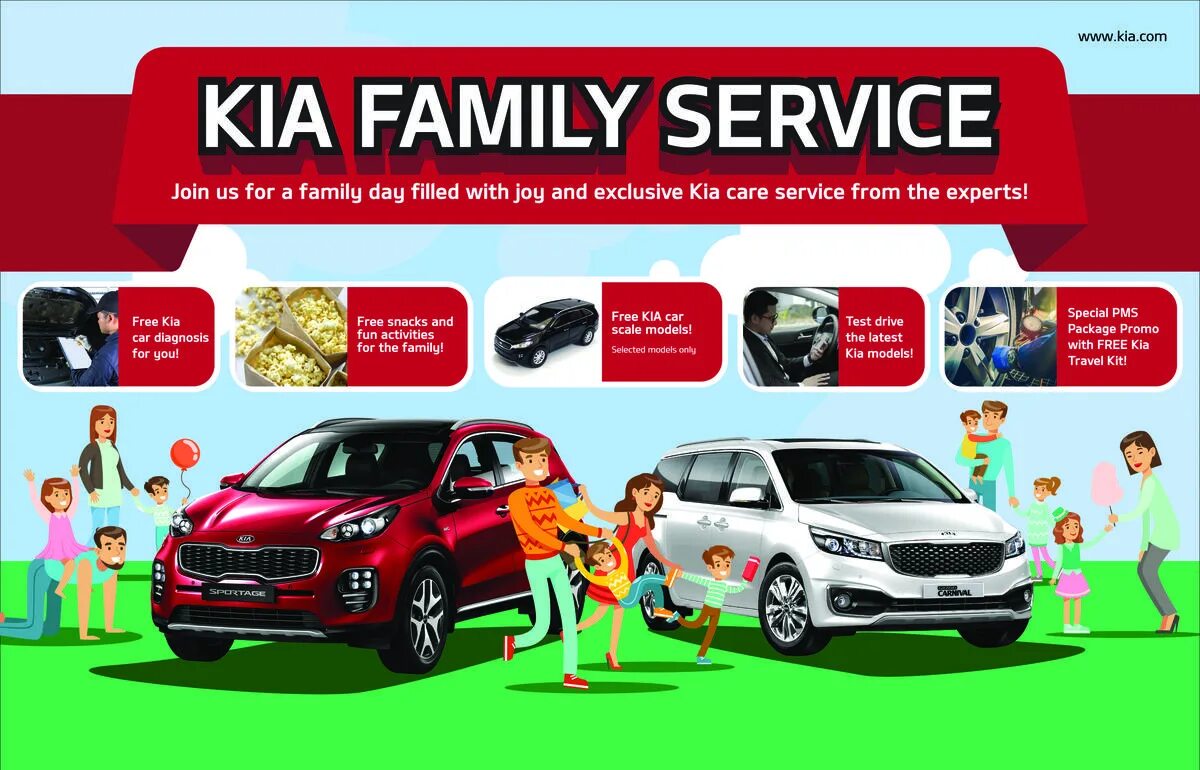 Киа тревел фото Kia Family Service Caravan Set to Bring Fun in Pasay Dealership