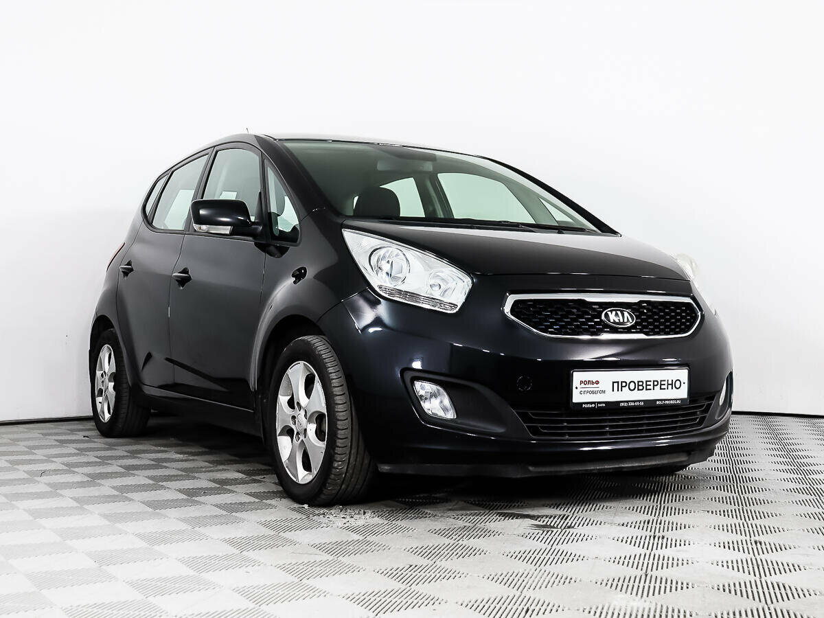 Киа венга фото Купить б/у Kia Venga I 1.6 AT (125 л.с.) бензин автомат в Санкт-Петербурге: чёрн