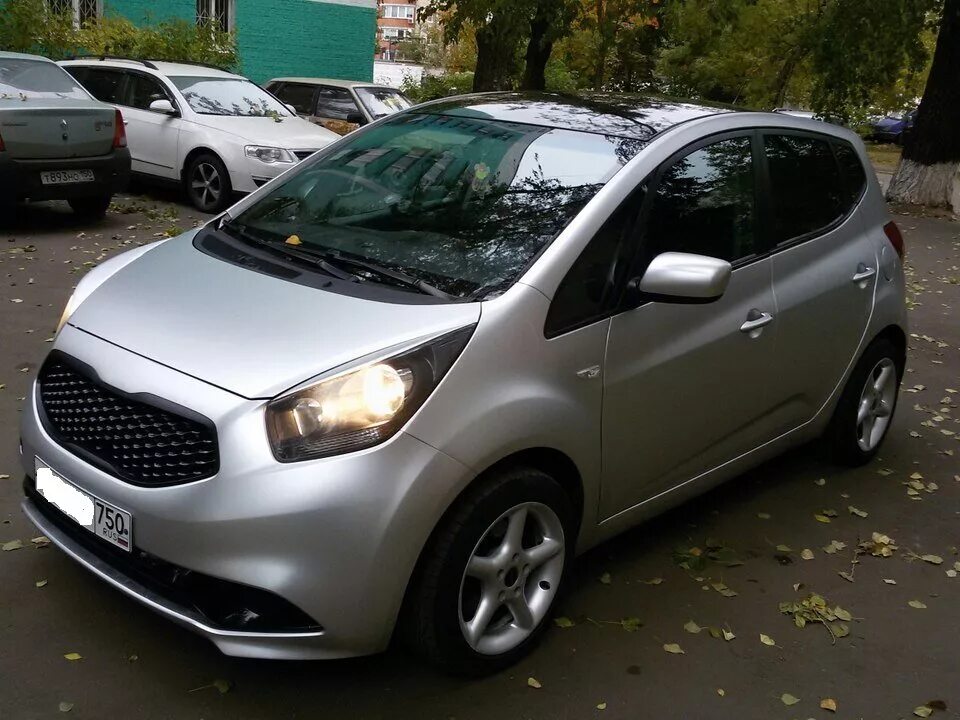 Киа венга тюнинг фото Купить б/у Kia Venga I 5-speed 1.4 MT (90 л.с.) бензин механика в Москве: белый 